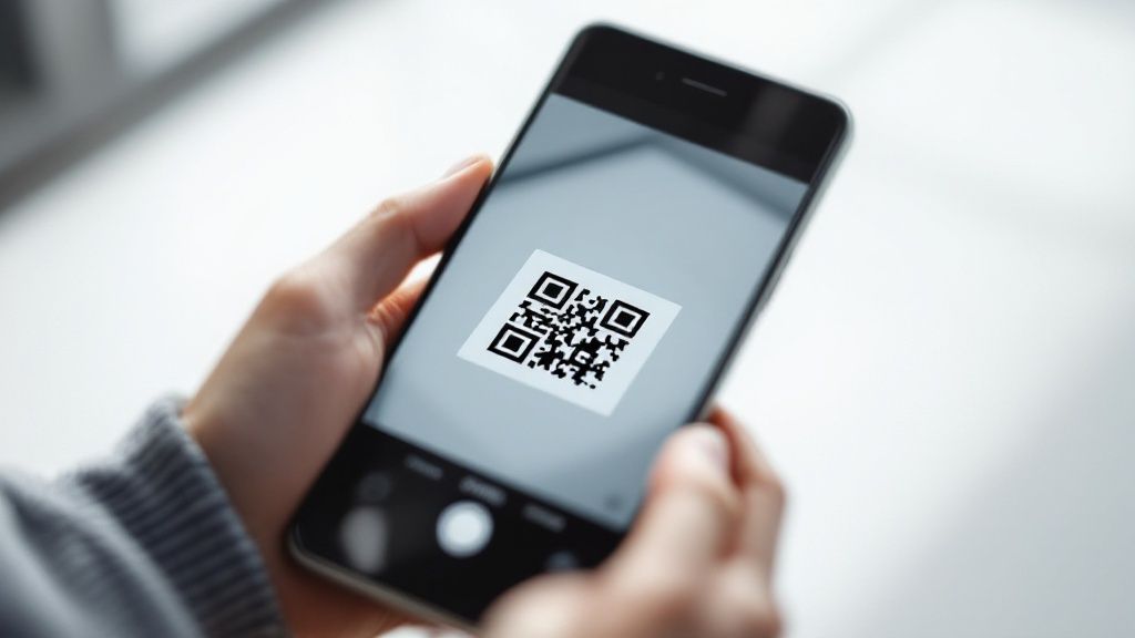 Scan QR code