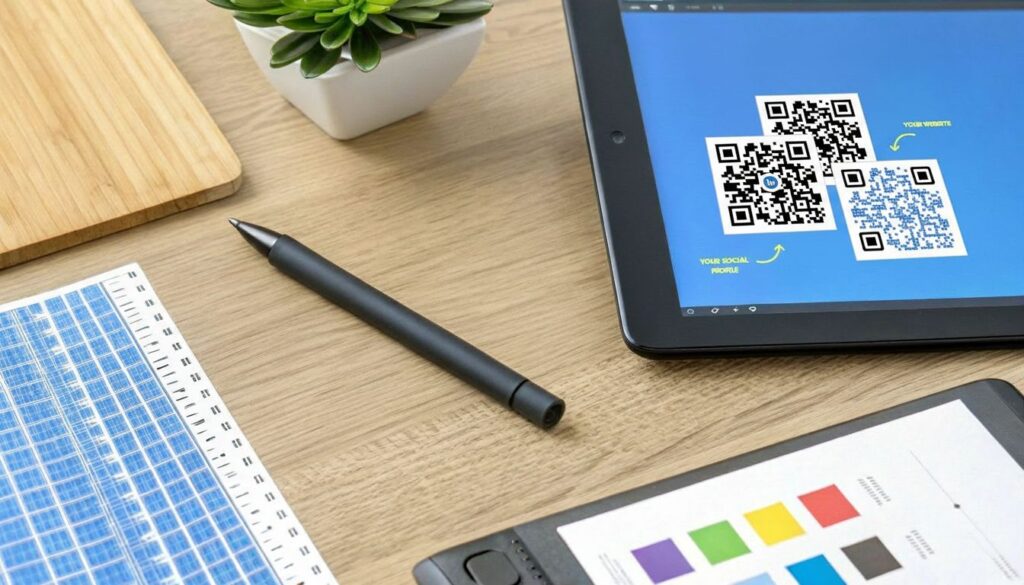 Custom style qr code