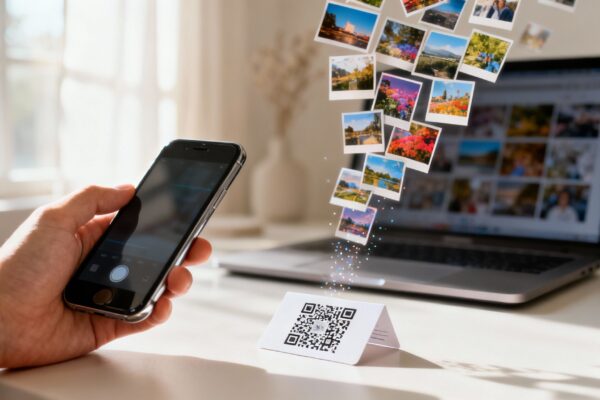 Master QR Code for Photo Sharing
