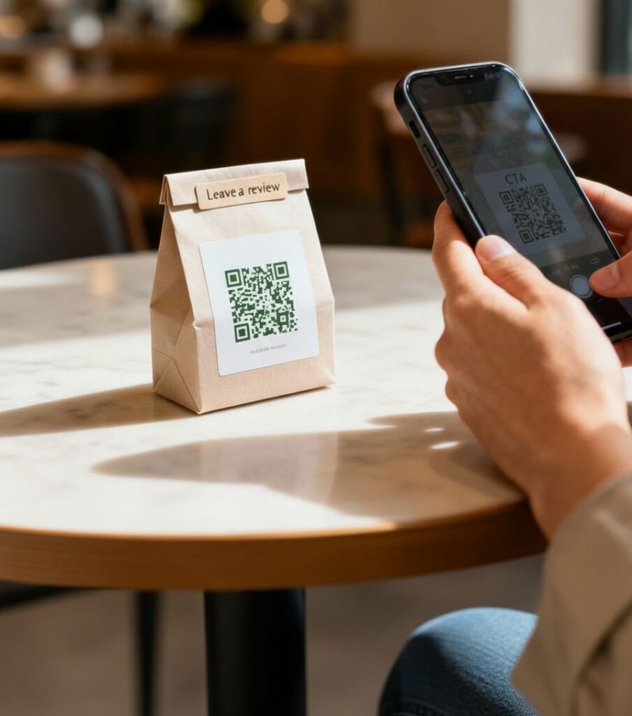 qr code to leave review