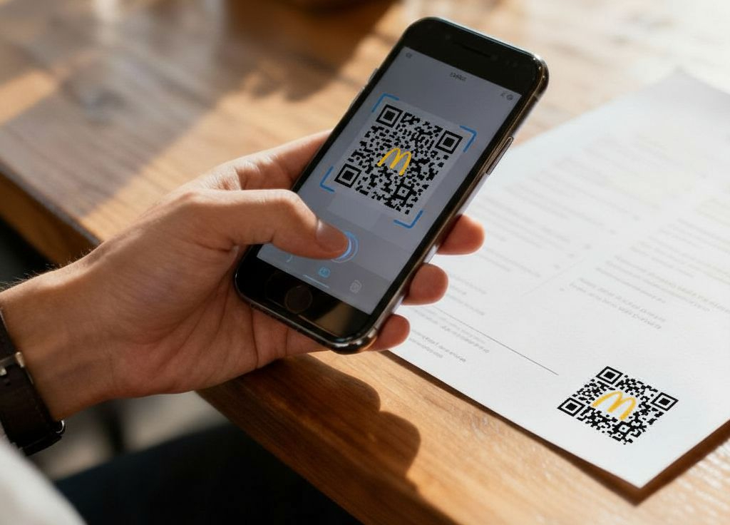 Branded QR code