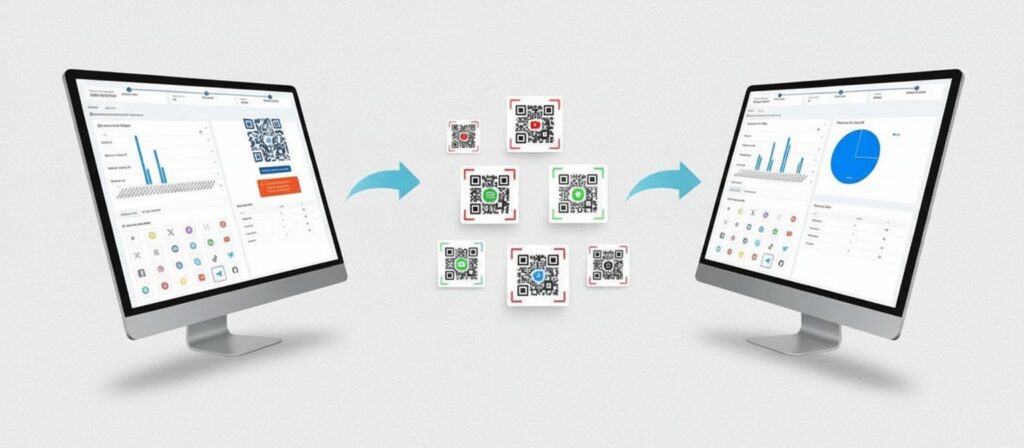 Branded qr code