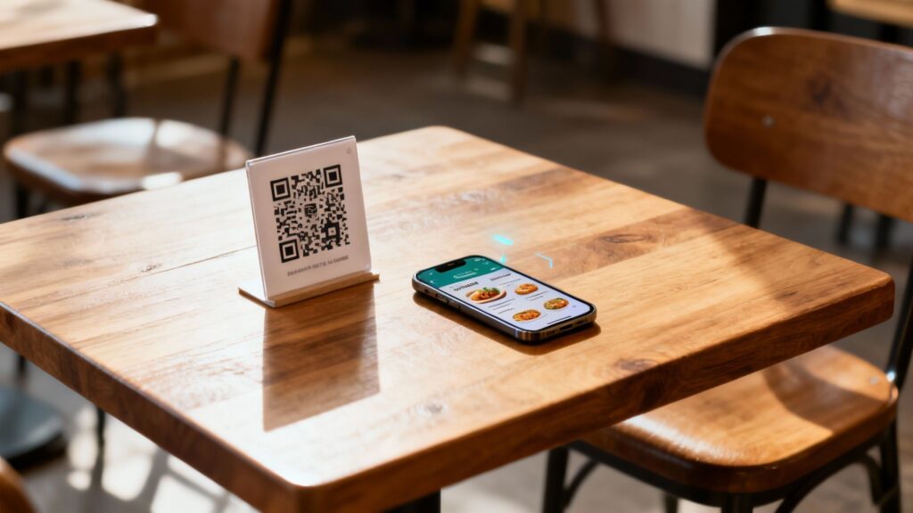 Restaurant Menu QR code