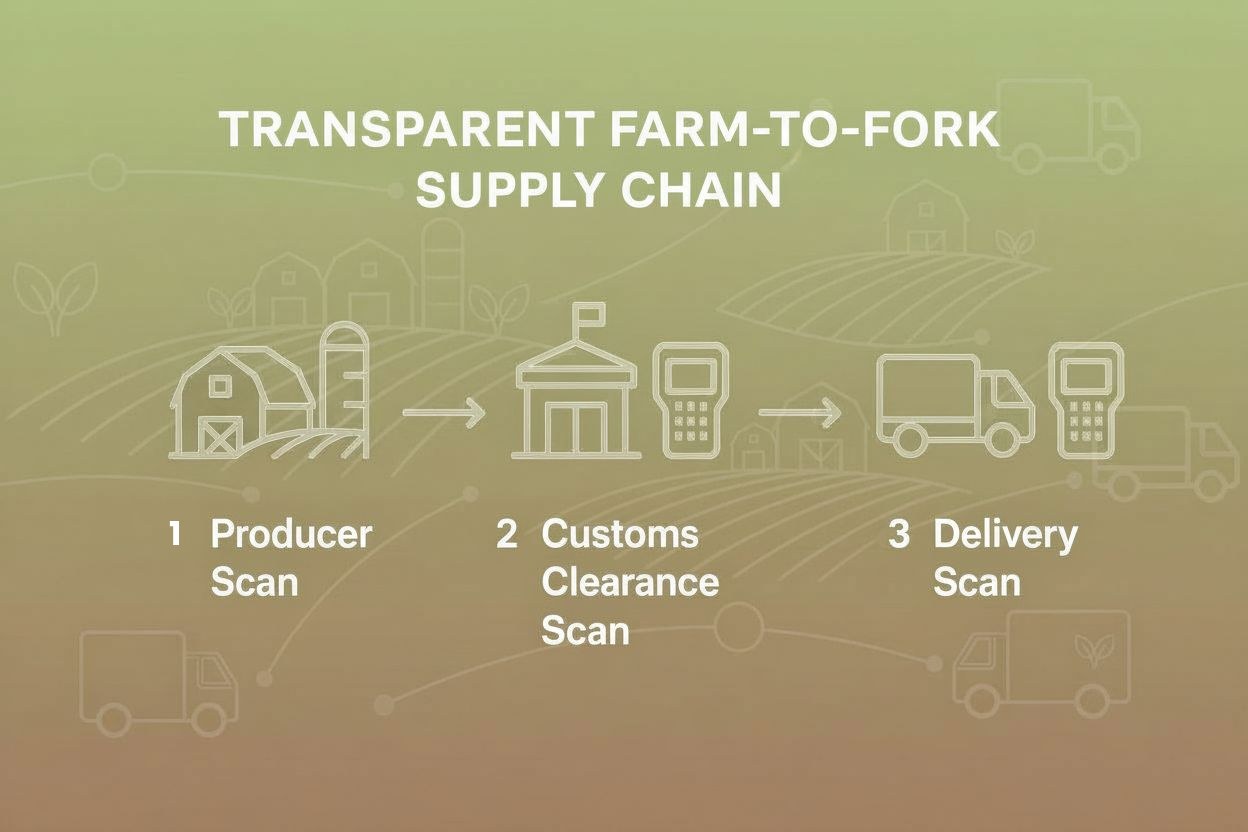 QR codes for logistics