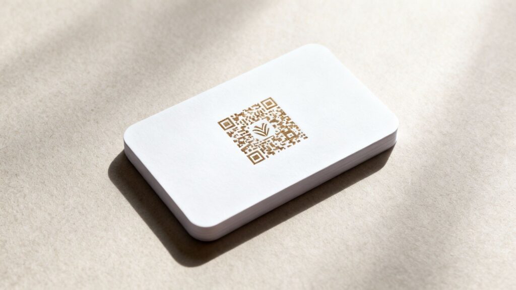 Custom design QR code