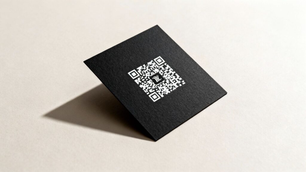 qr code card