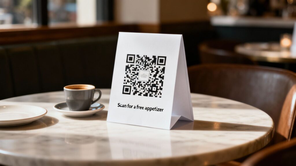 QR code coupon