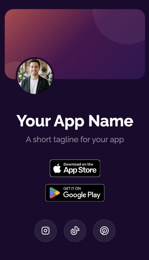 App download qr code page