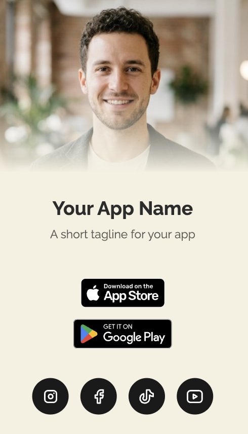 App download qr code page