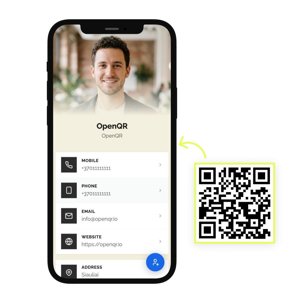 QR Codes on Business Cards