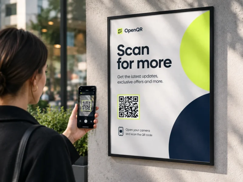 QR Codes on Posters